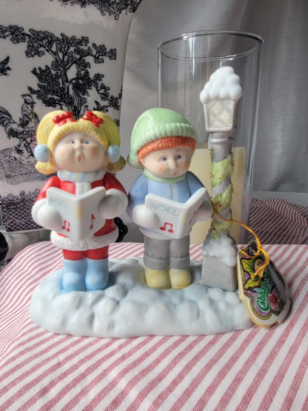 Cabbage Patch Kids Vintage Porcelain Christmas Carolers Figurine